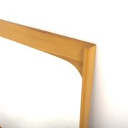 Scandinavian oak mirror, Sweden, 1960, 101cm x 90cm