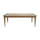 Table de ferme avec 2 tiroirs