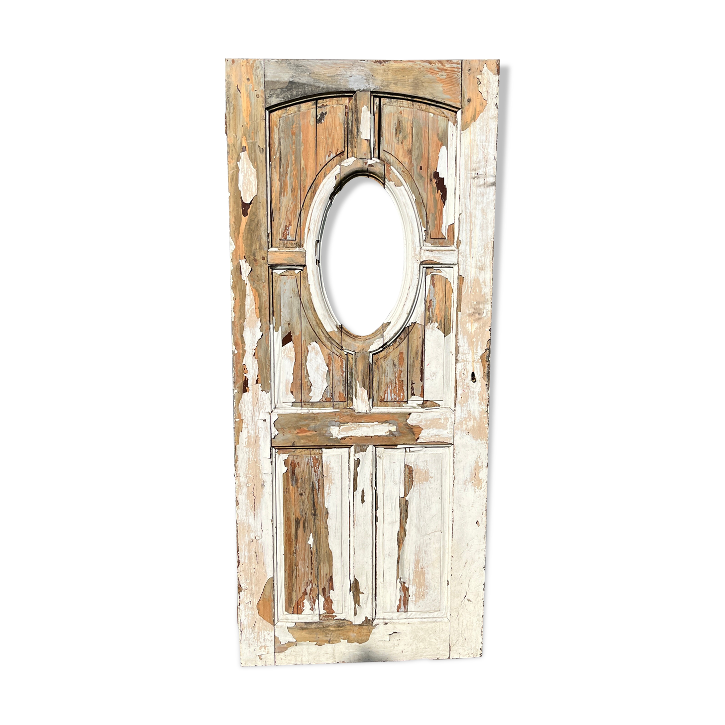 Old wooden door