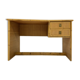 Rattan office of Dal Vera Italy, 1960s