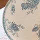 Antique ironstone fruit bowl from Sarreguemines. The Royat model.