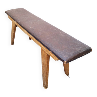 Banc art populaire vintage