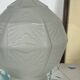 Antique Art Deco globe lampshade for wall lamp chandelier.