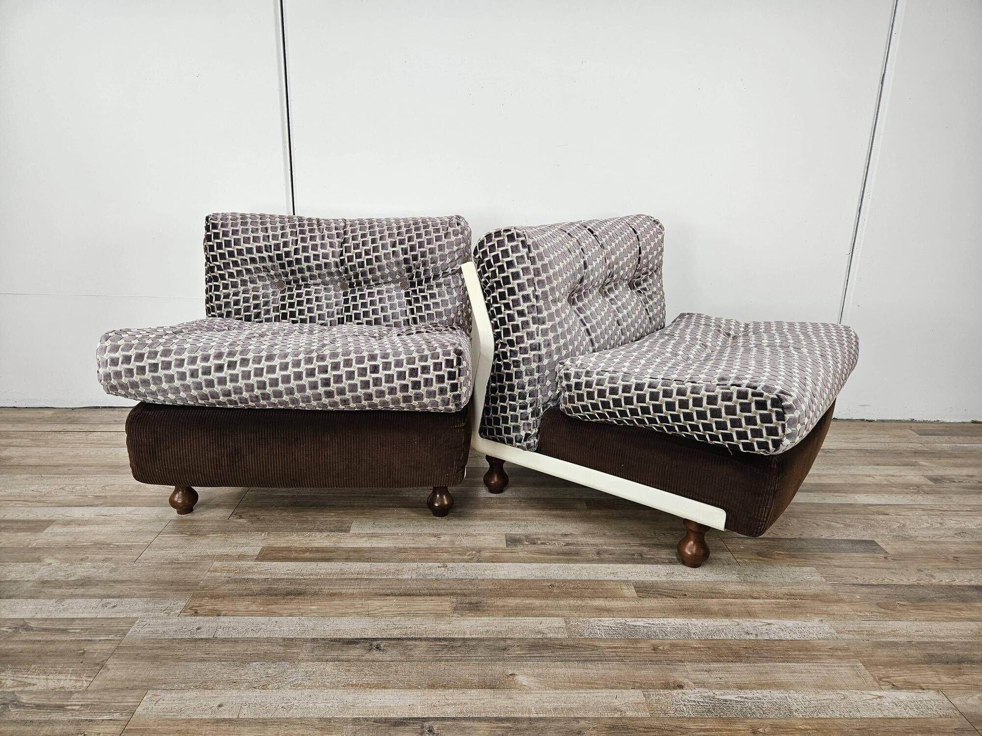 Quatre fauteuils Amanta de Mario Bellini pour C&B Italia, années 1970