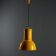 Vintage lacquered metal lamp, Italian design from the 1970s.