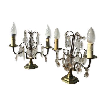 Pair of candelabra