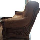 Leather sofa