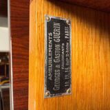 Art Deco Sideboard in Macassar Ebony and Brass, Paris, 1930s