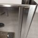 Stainless steel coffee table design Roche Bobois