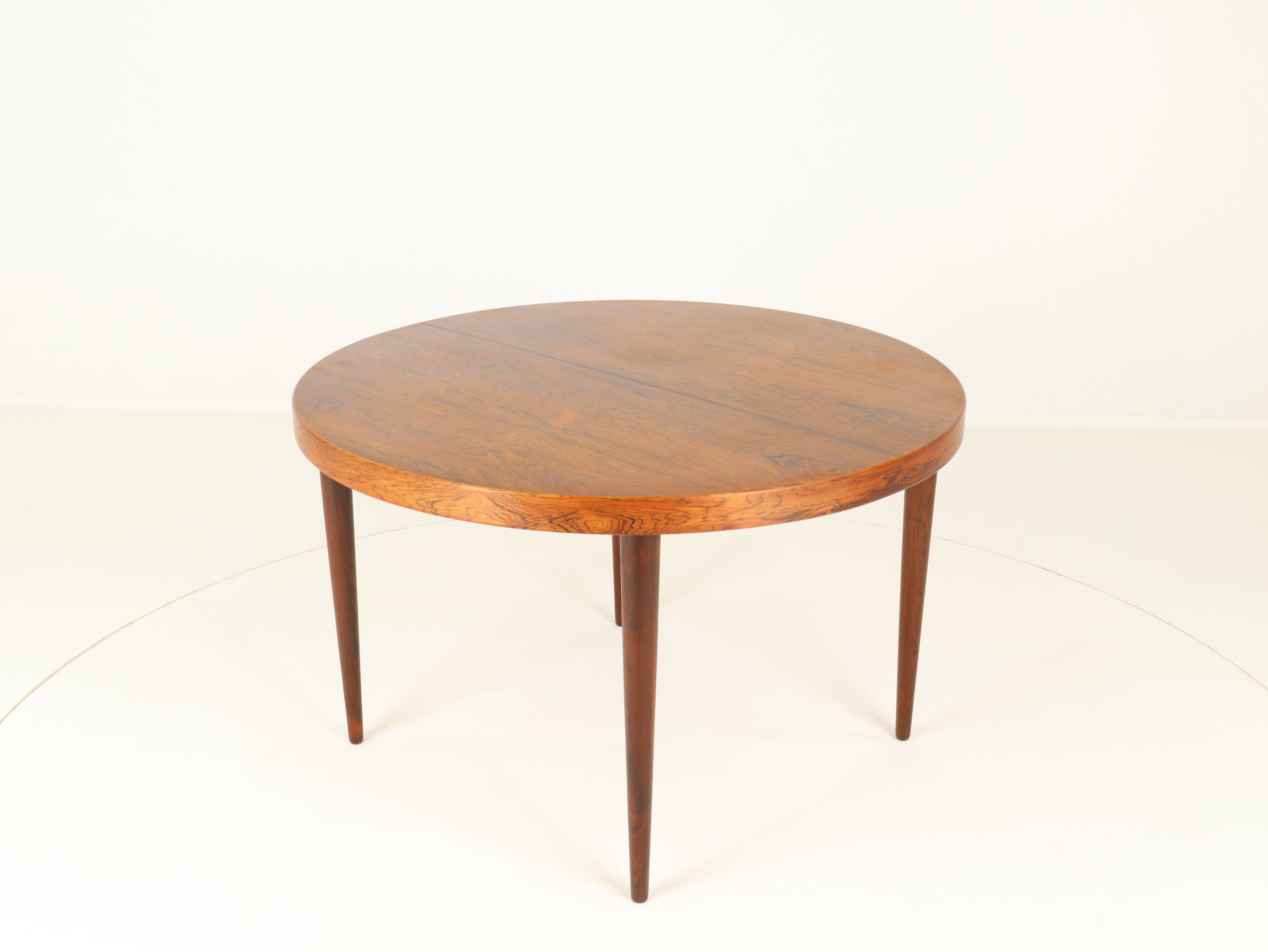 Extendable Rosewood Dining Table Model 56 by Villy Schou Andersen, Denmark, 1960s