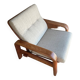 Fauteuil scandinave 60s teck