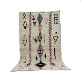 Handmade Moroccan Berber Rug 260 X 147 CM