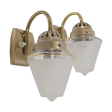 Pair of art deco wall lights