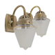 Pair of art deco wall lights