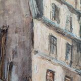 View of Paris in painting