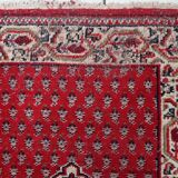 Tapis Seraband indien vintage en laine fait main – 74 x 143 cm - 1C1036