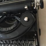 Antique typewriter remington