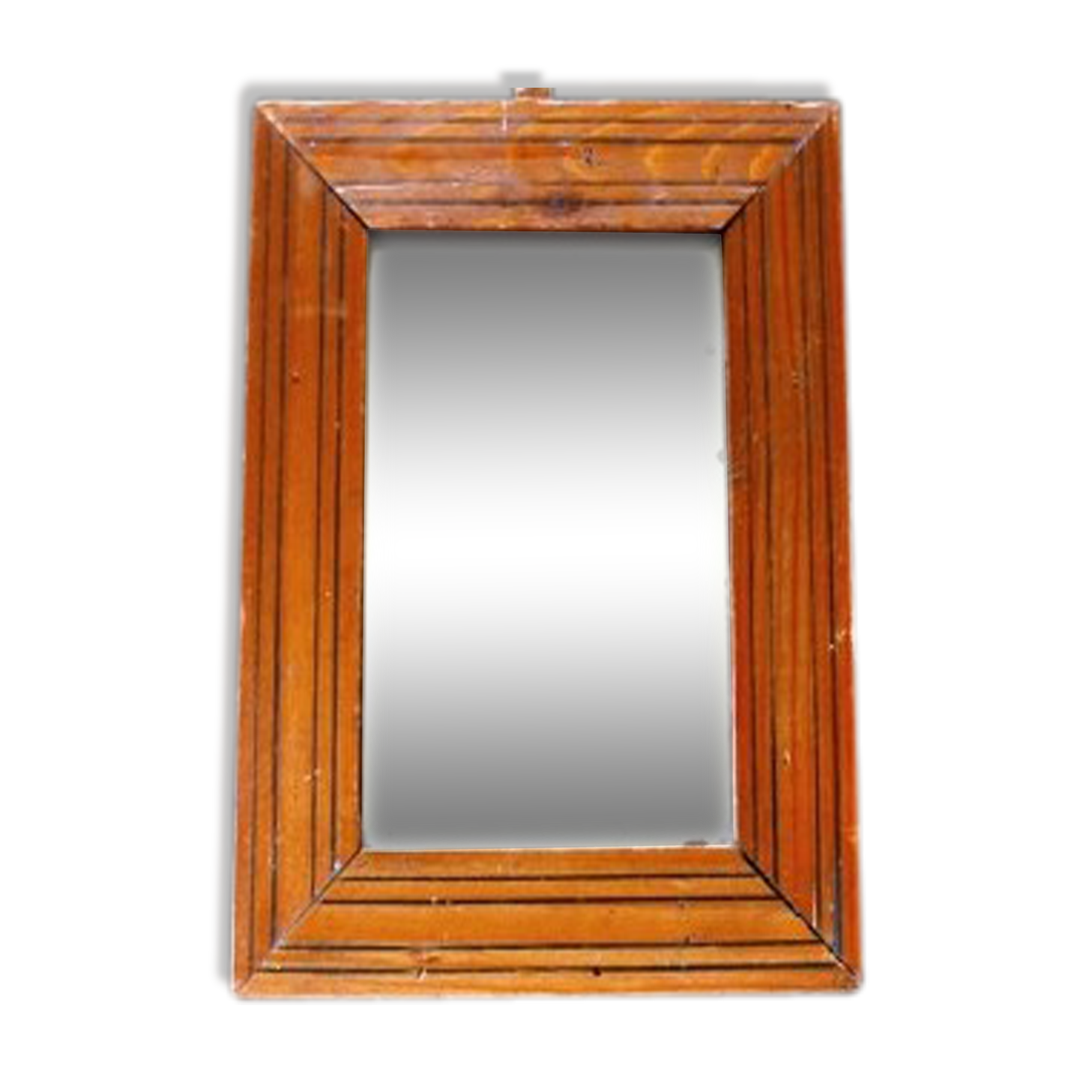 Small pitch pine mirror