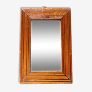Small pitch pine mirror