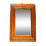 Small pitch pine mirror