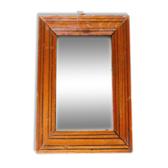 Small pitch pine mirror