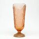 Retro vase, rose glass, Ząbkowice, Poland, 1970s