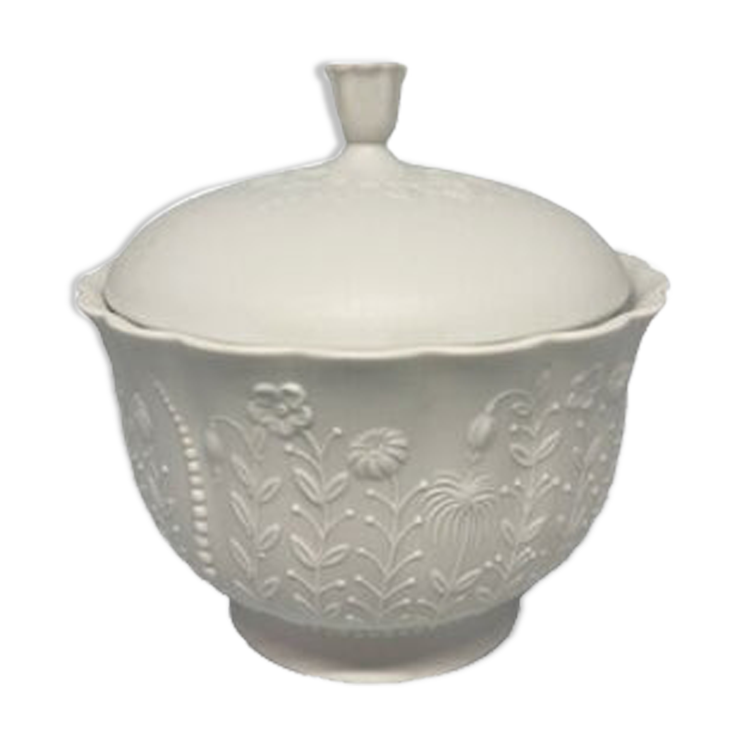 Sucrier en porcelaine