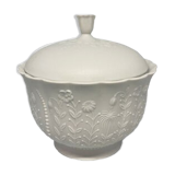 Porcelain sugar bowl