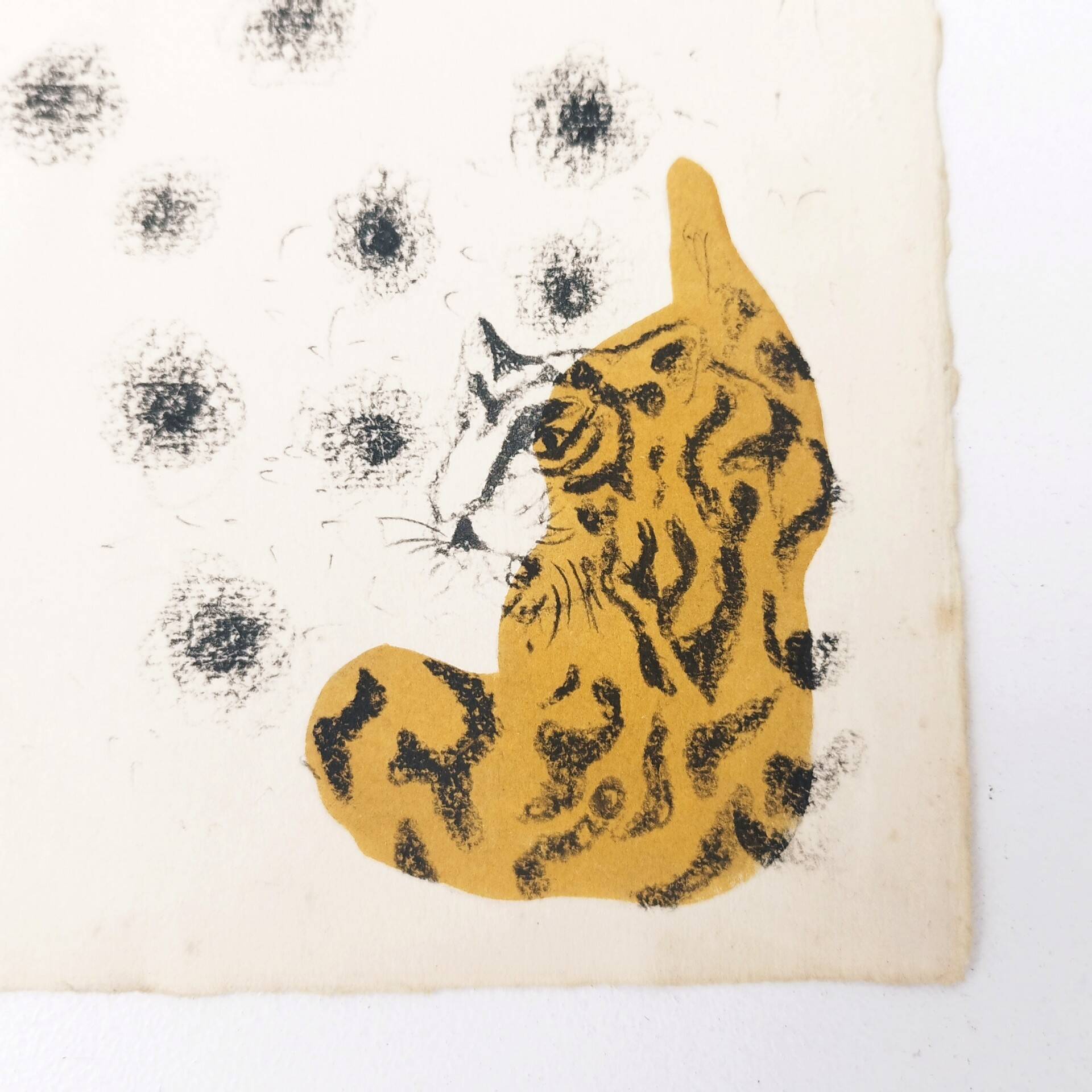 Lithograph Jean Lurçat collection vintage animality