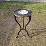 Louis XV style porcelain pedestal table