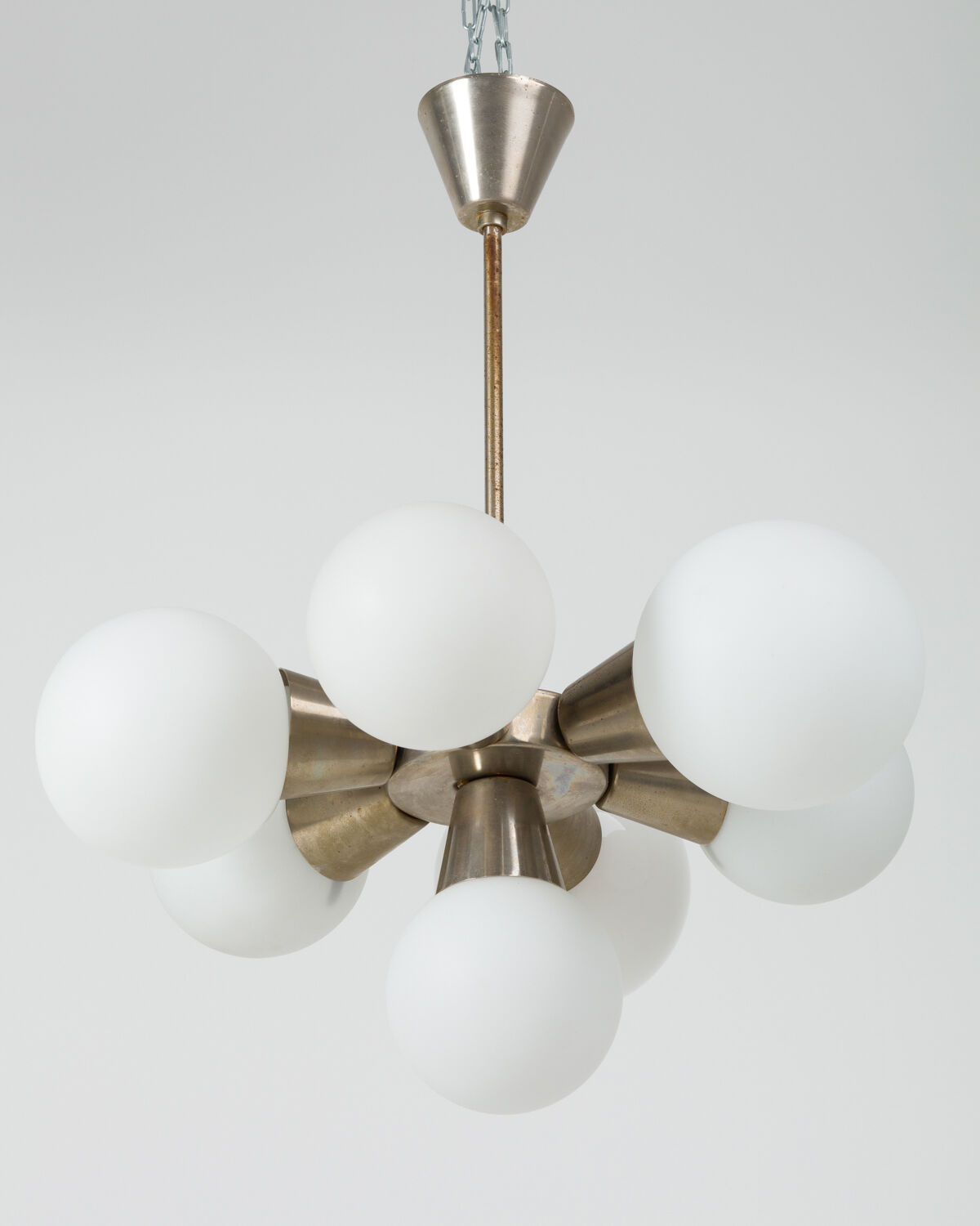 Pendant lamp from Kamenický Šenov, 1960s