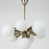 Pendant lamp from Kamenický Šenov, 1960s