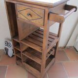 Kitchen storage unit, vegetable dish, solid wood