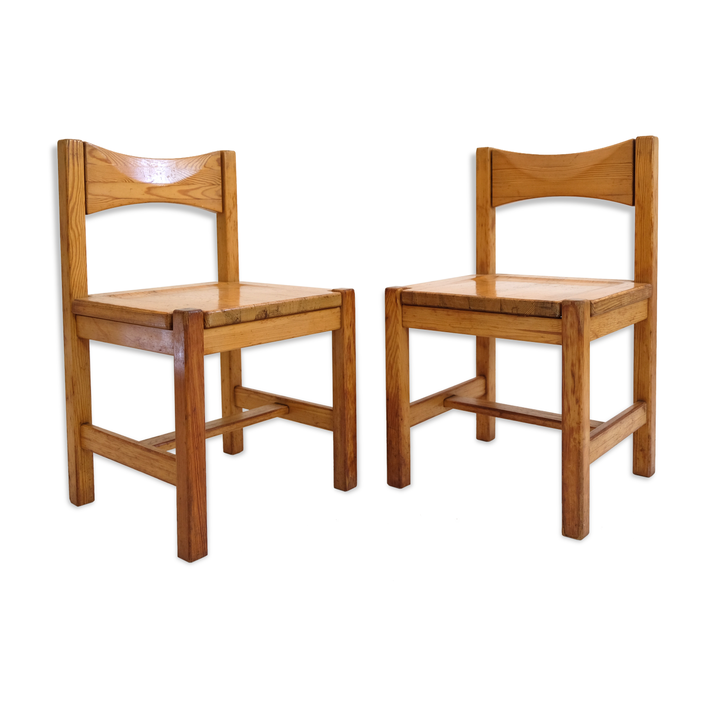 Pair of Hongito chairs by Ilmari Tapiovaara, 1960s-1970s.