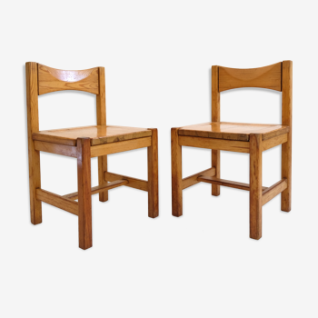 Pair of Hongito chairs by Ilmari Tapiovaara, 1960s-1970s.