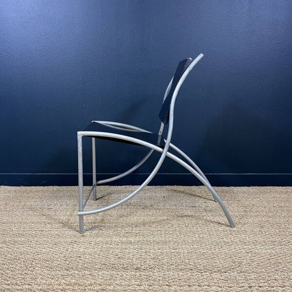 Chaise design moderne 1980