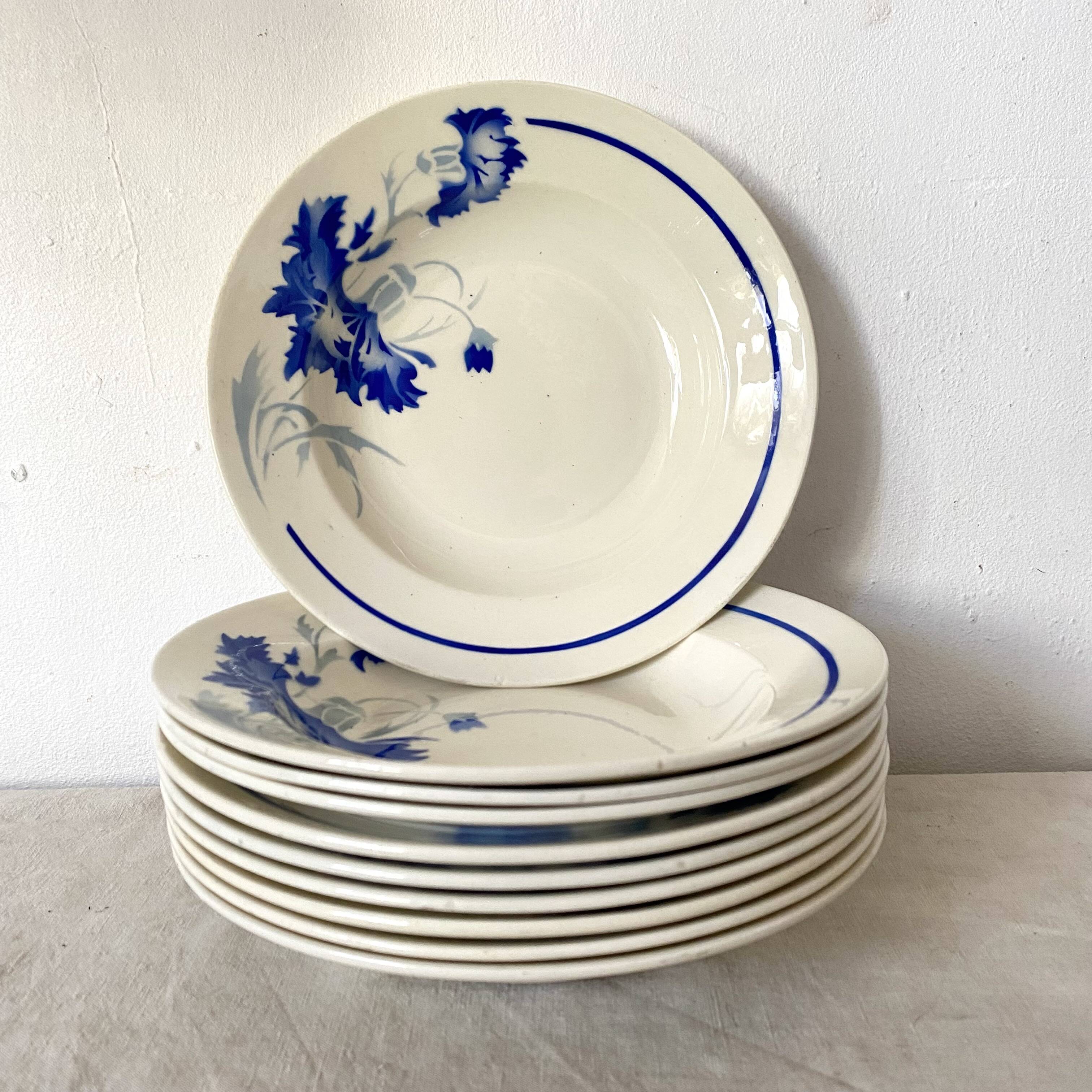 Luneville Annie soup plates