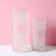 Ensemble de 2 vases en verre CandleWax par František Pečený / République tchèque / 1972