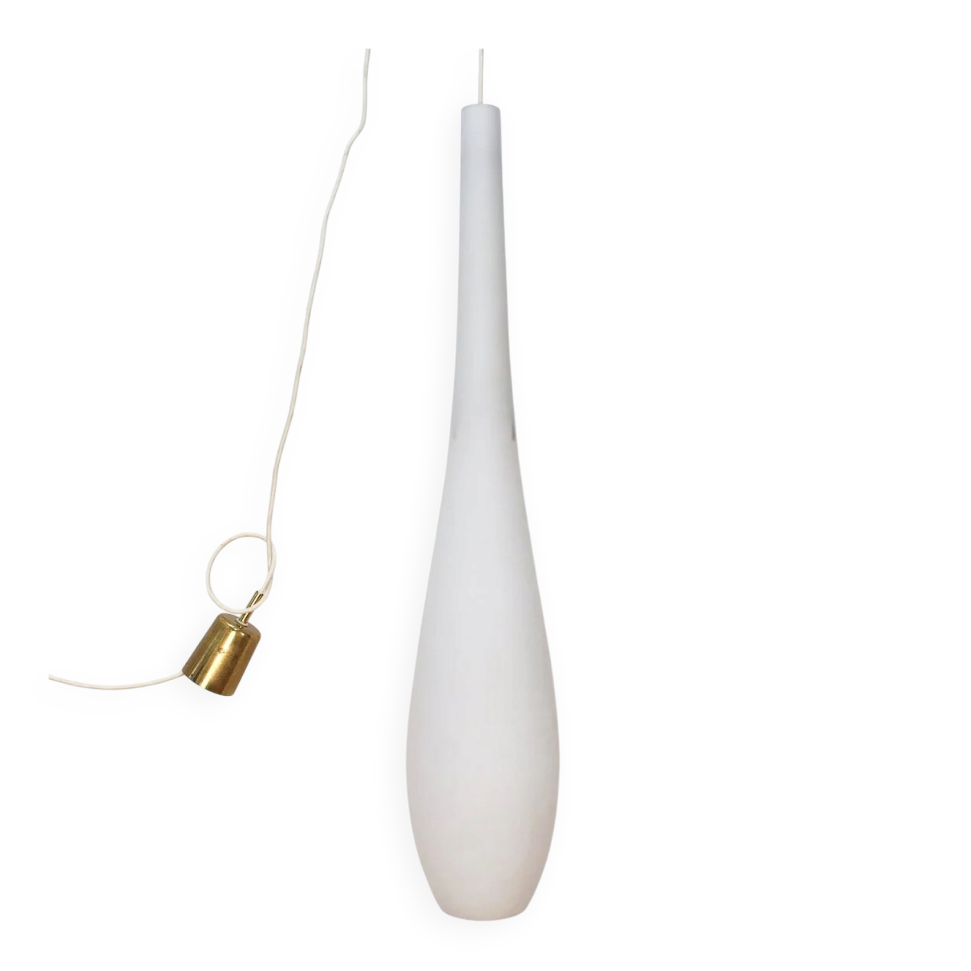 XXL opal glass pendant