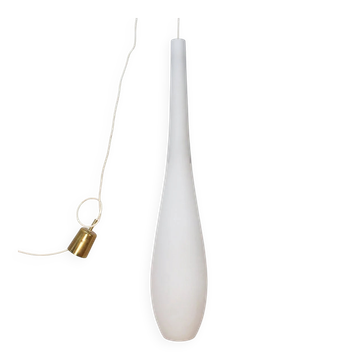 XXL opal glass pendant