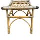 Rattan stool from the 70s France