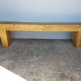 Bench in solid wood