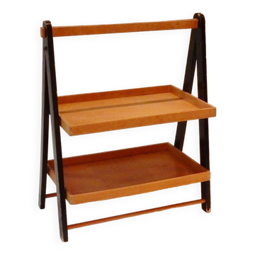 Foldable magazine rack or tea table, The Netherlands, 1950's