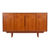 Buffet haut danois en teck, années 1960.