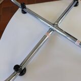 White plexiglass chair