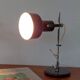 Lampe de bureau ou chevet vintage Space Age orientable-Années 70