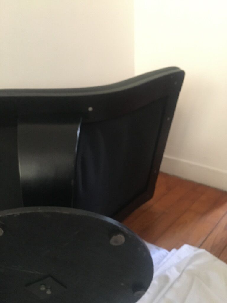 Lounge and ottoman chair by Takashi Okamura and Erik Marquardsen for Nelo