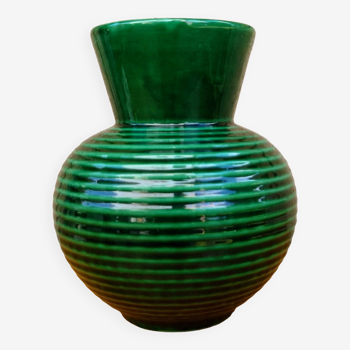 Vase vert émeraude Saint- Clément