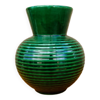Vase vert émeraude Saint- Clément