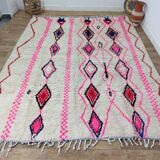 Handmade wool Berber rug 310 X 240 CM